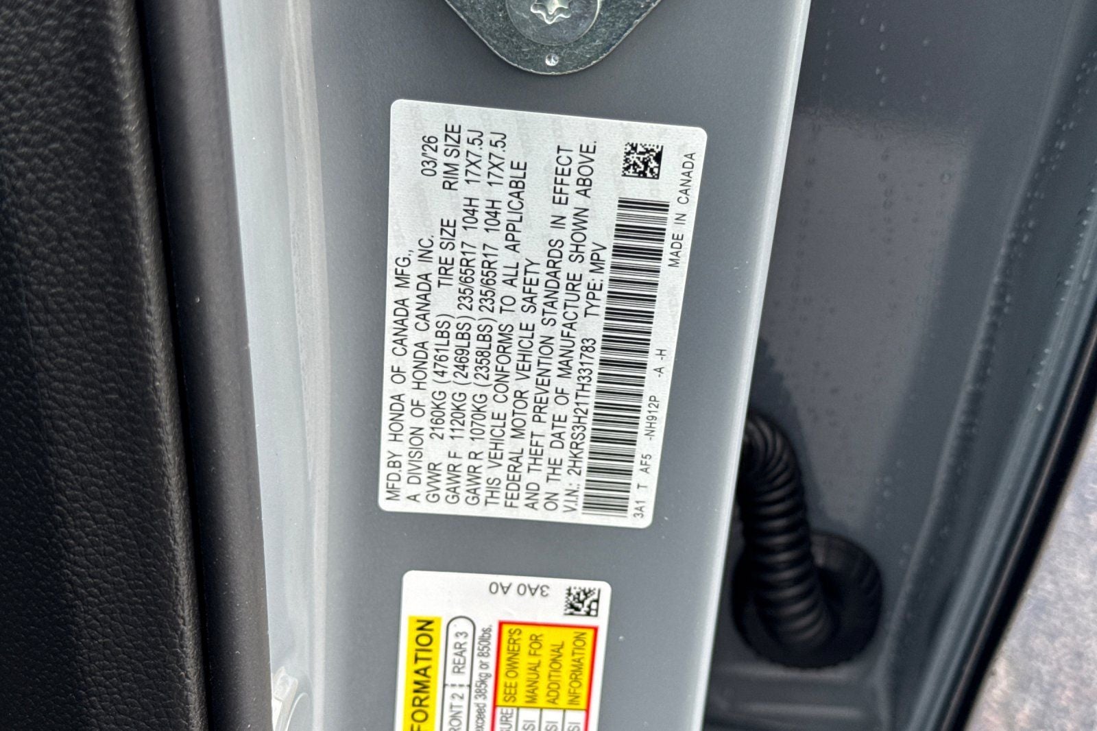 2026 Honda CR-V LX