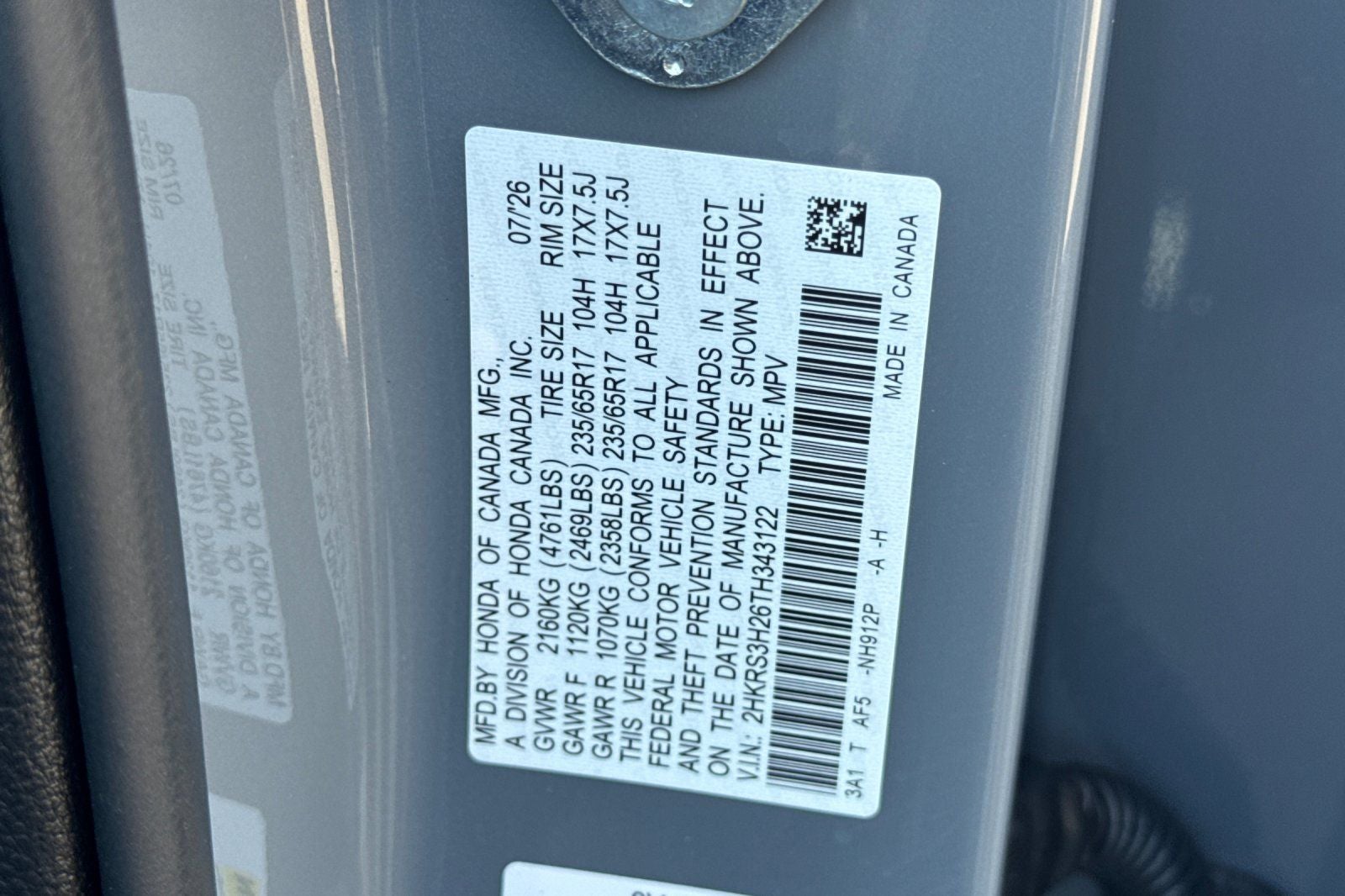 2026 Honda CR-V LX