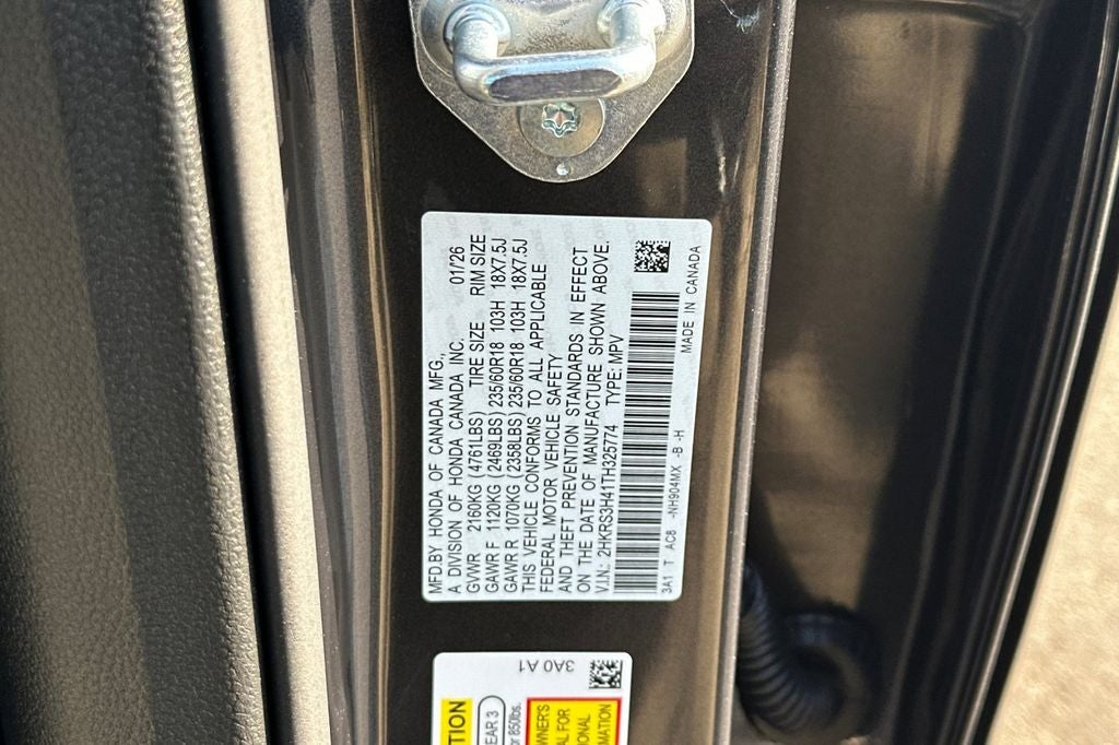 2026 Honda CR-V 2WD EX