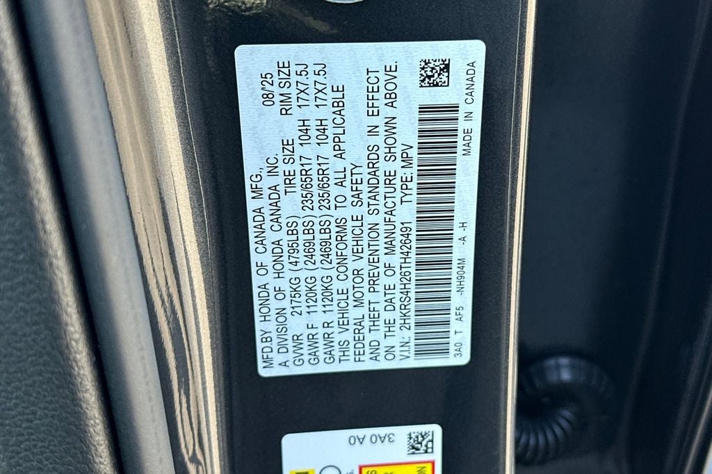 2026 Honda CR-V AWD LX