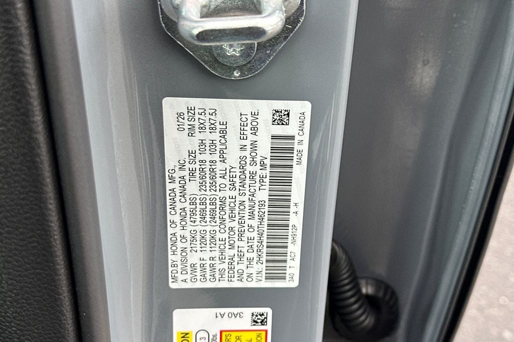 2026 Honda CR-V AWD EX