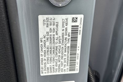 2026 Honda CR-V AWD EX