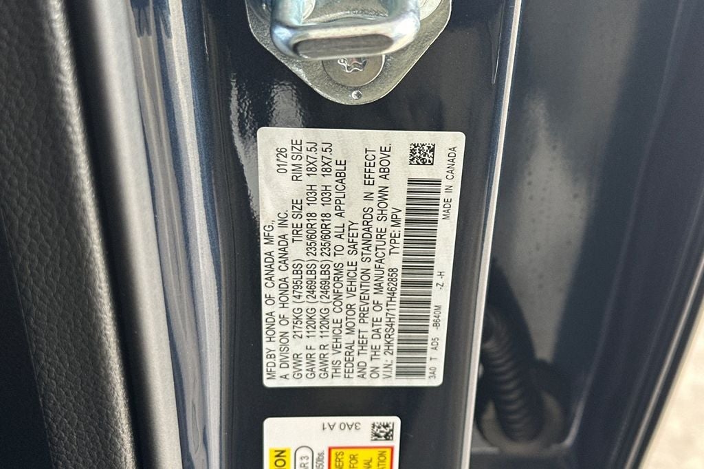 2026 Honda CR-V AWD EX-L