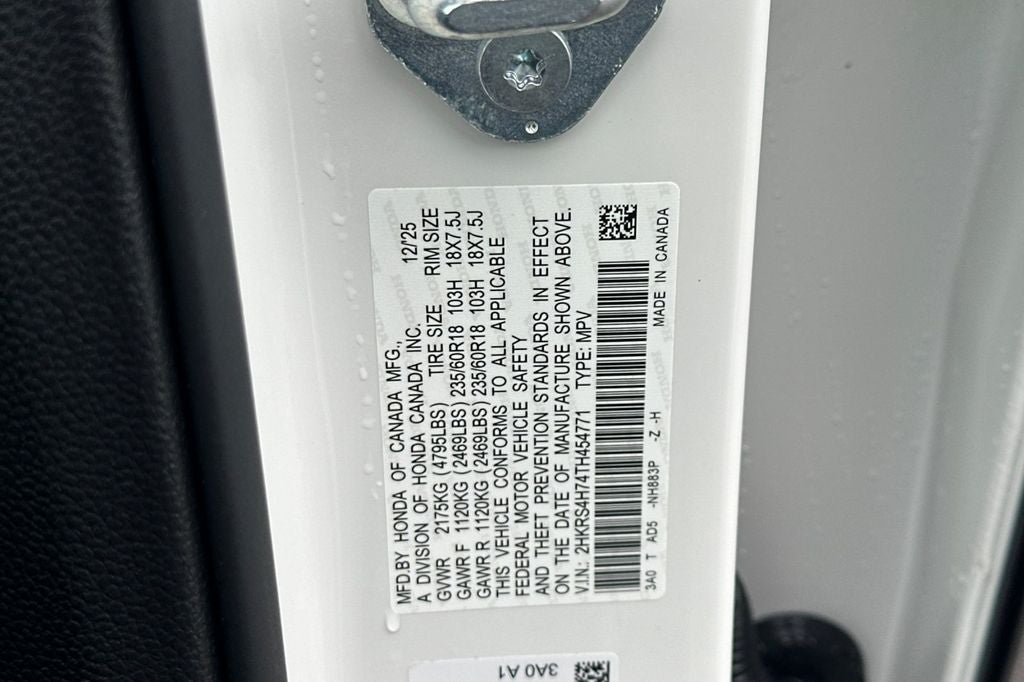 2026 Honda CR-V AWD EX-L