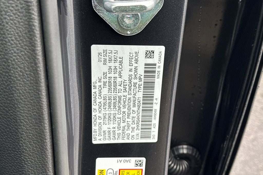 2026 Honda CR-V AWD EX-L