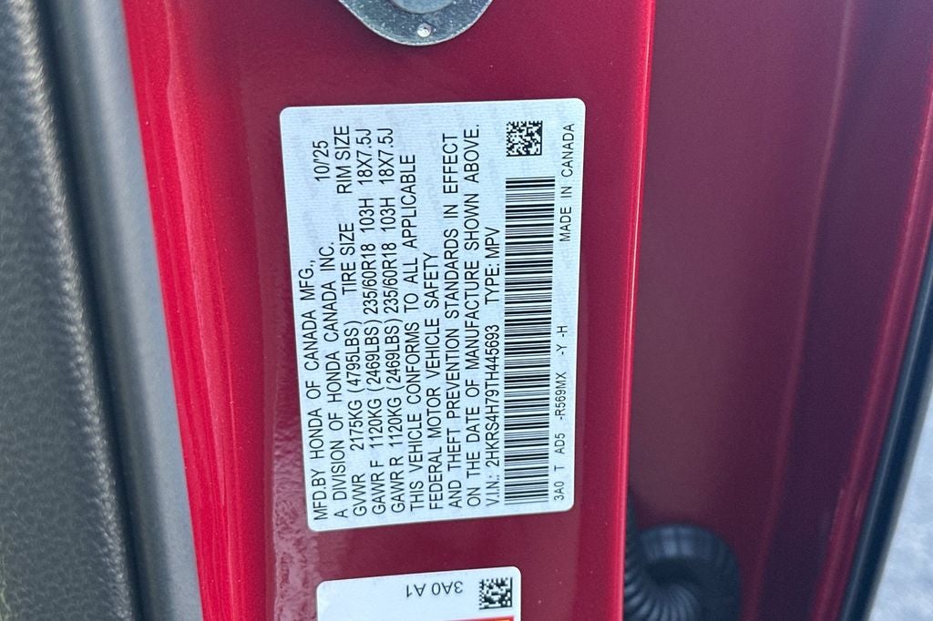 2026 Honda CR-V AWD EX-L