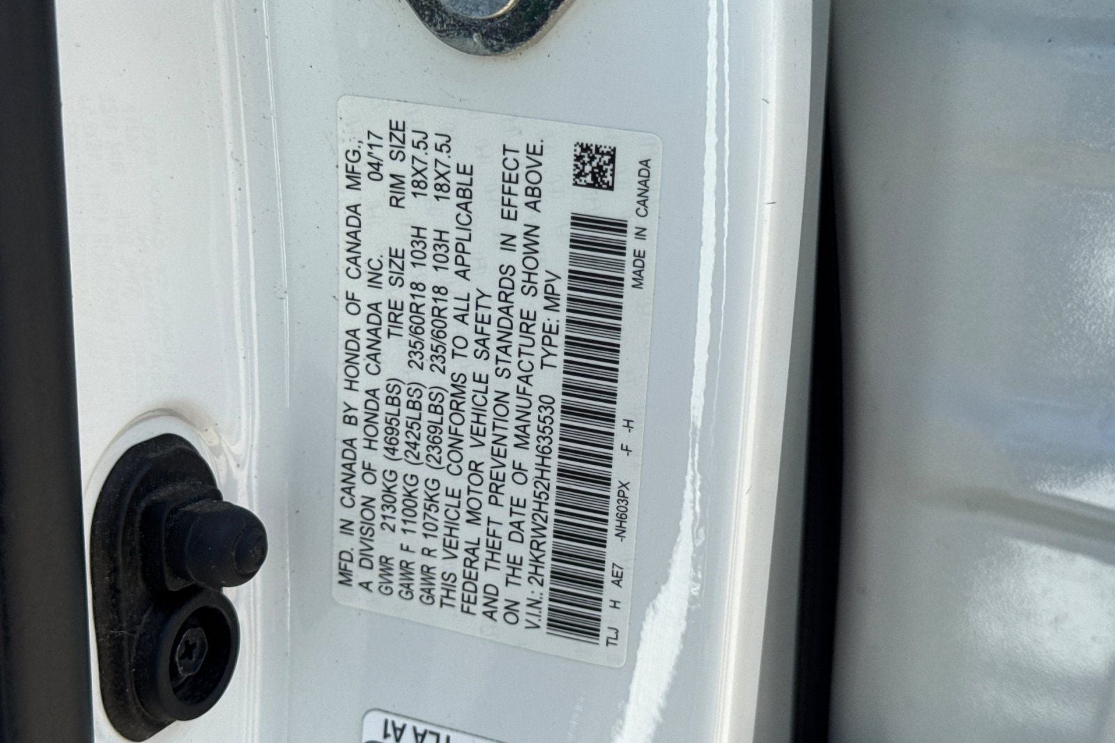 2017 Honda CR-V EX