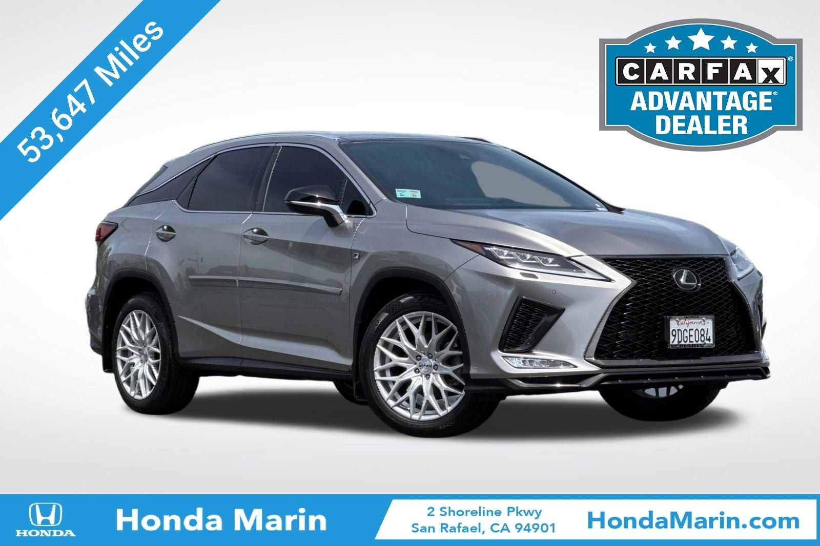 2020 Lexus RX 350 F Sport