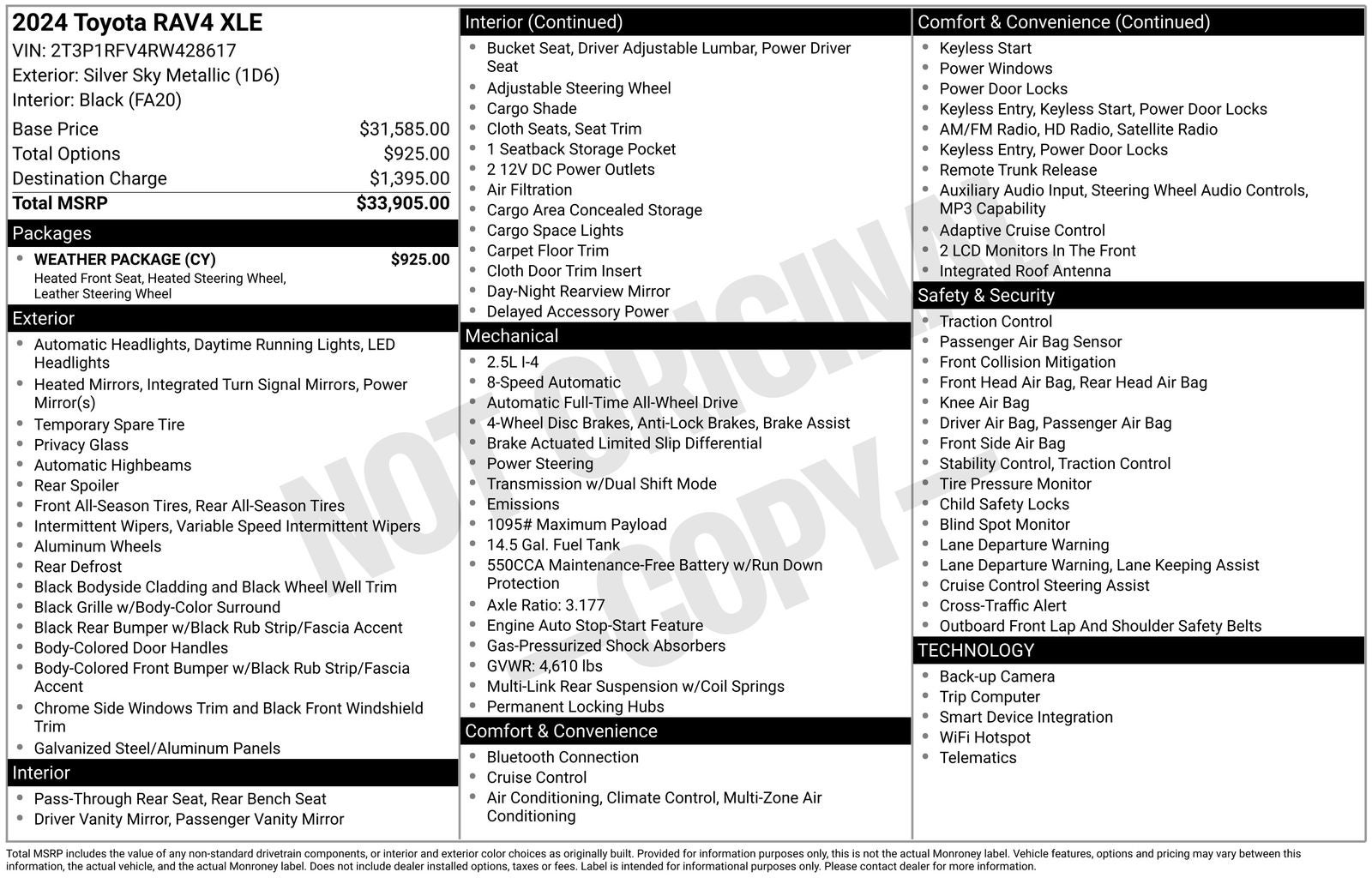 2024 Toyota RAV4 XLE