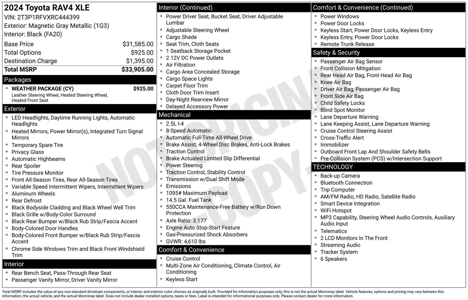 2024 Toyota RAV4 XLE