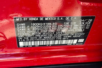 2027 Honda HR-V Sport