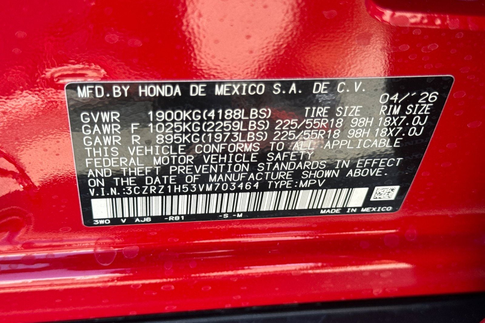 2027 Honda HR-V Sport