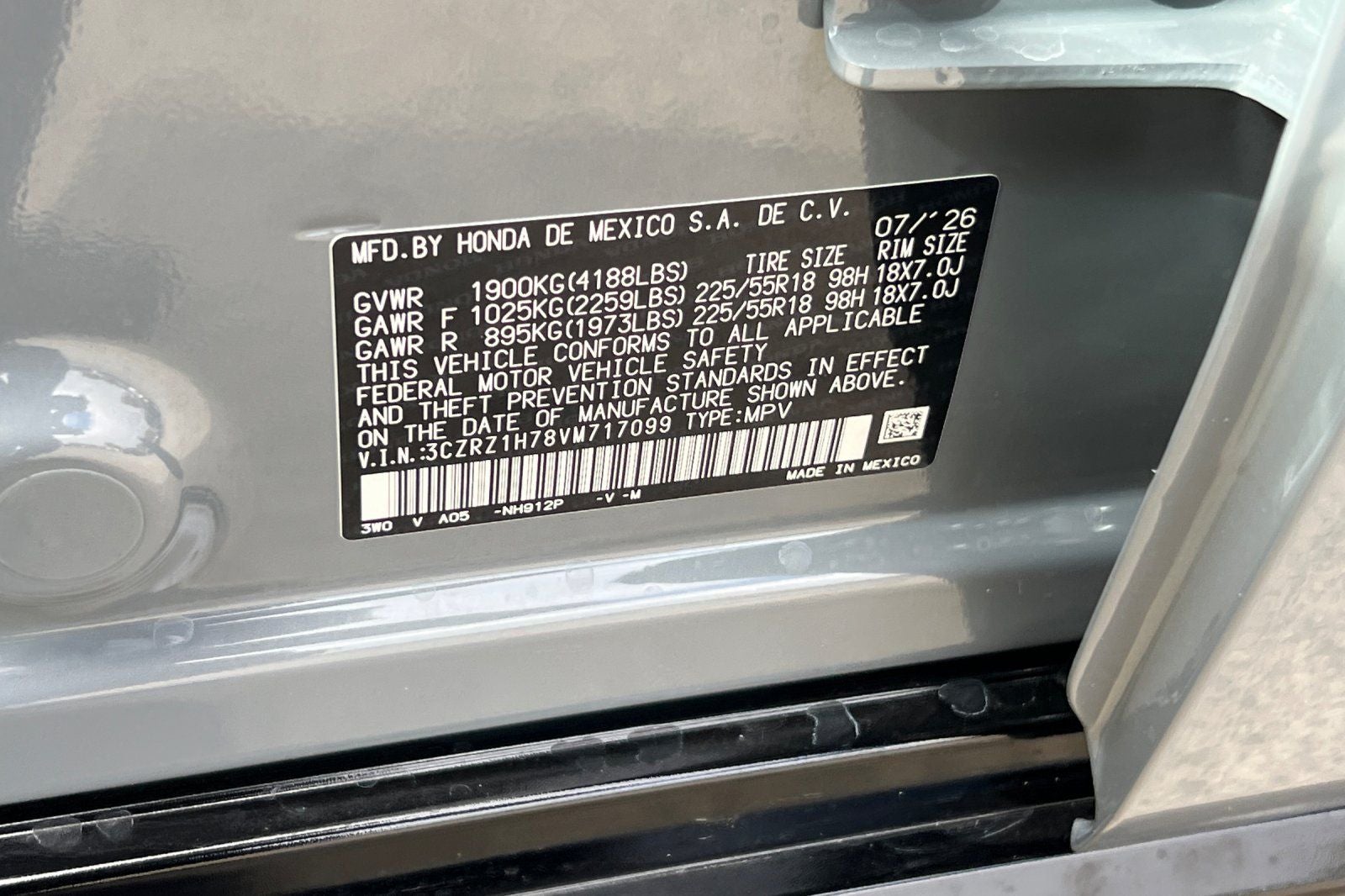 2027 Honda HR-V EX-L