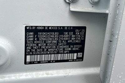 2026 Honda HR-V AWD LX