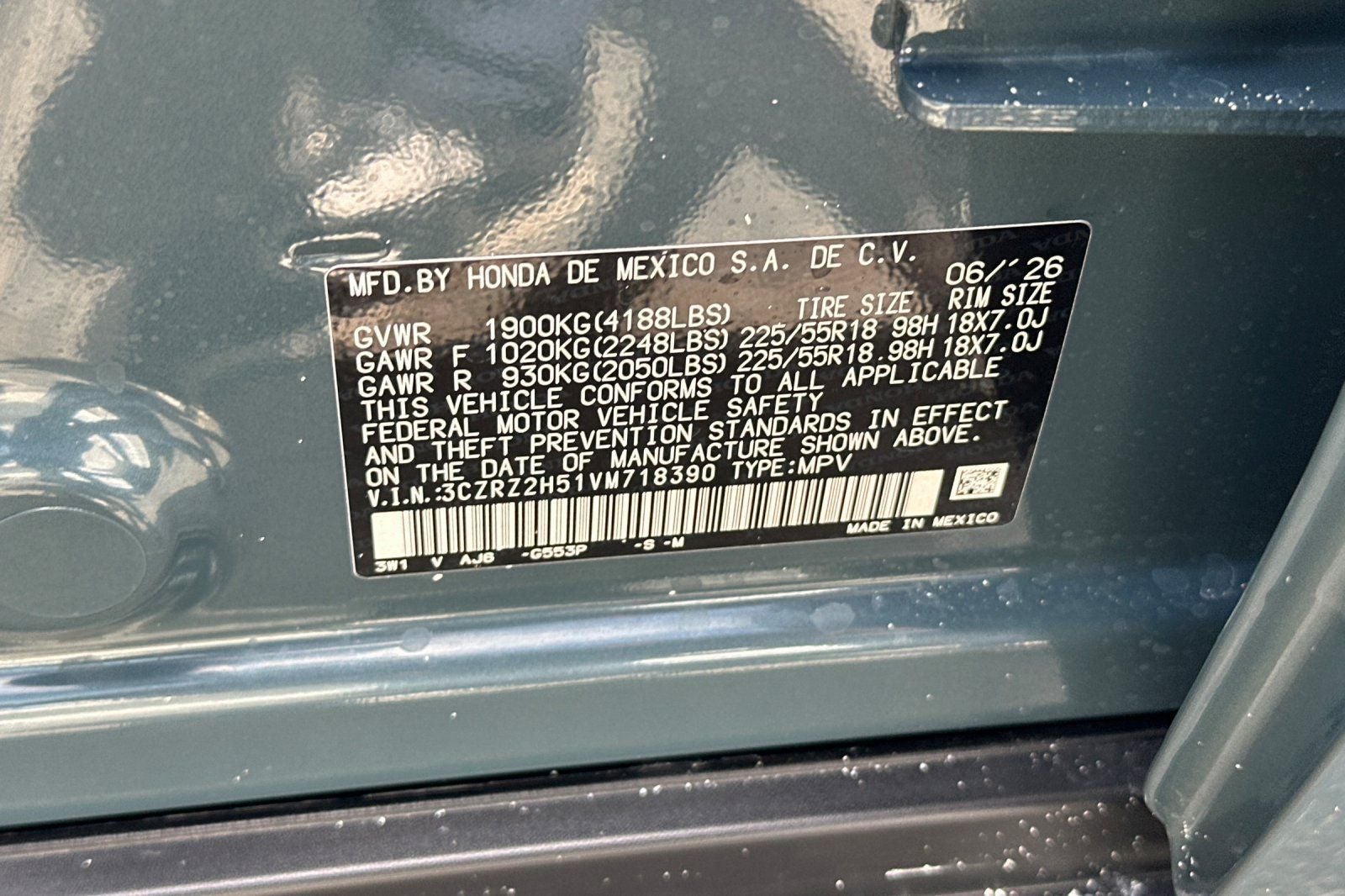 2027 Honda HR-V Sport