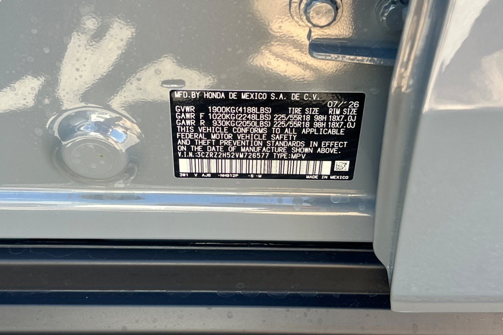 2027 Honda HR-V Sport