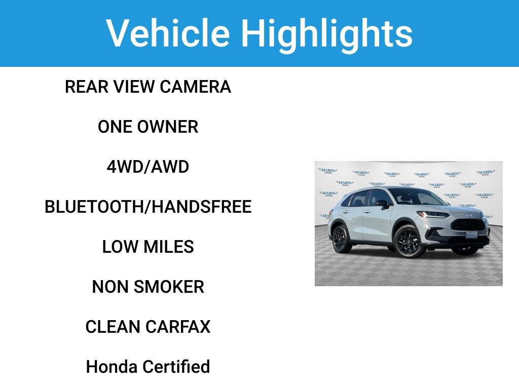 2025 Honda HR-V Sport
