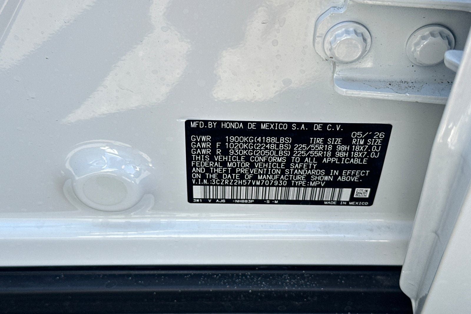 2027 Honda HR-V Sport