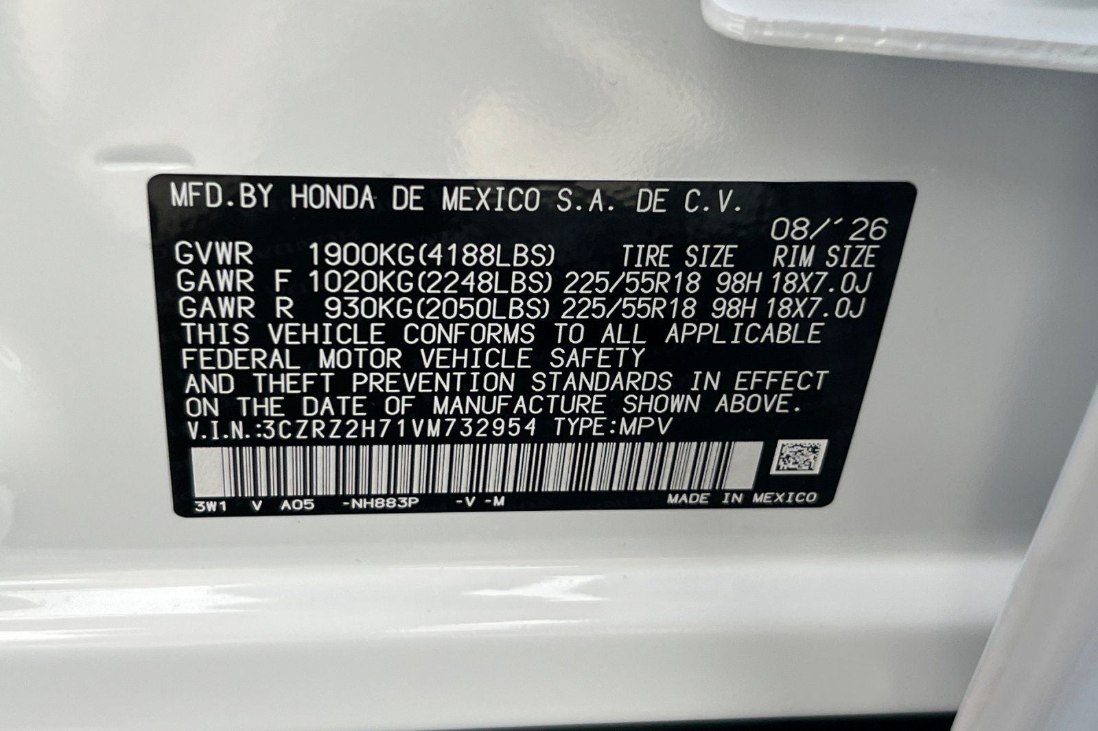 2027 Honda HR-V EX-L