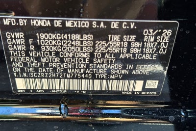 2026 Honda HR-V EX-L