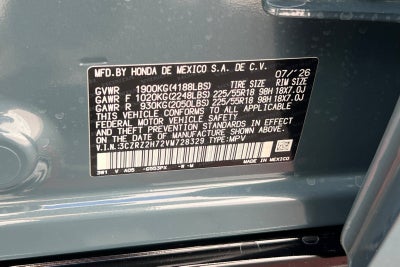 2027 Honda HR-V EX-L