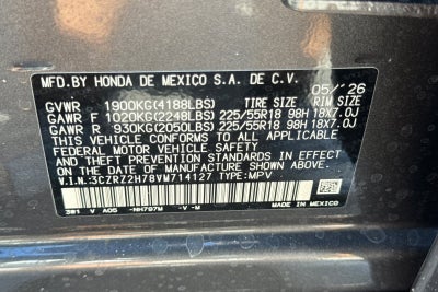 2027 Honda HR-V EX-L