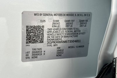 2026 Honda Prologue 2WD Touring