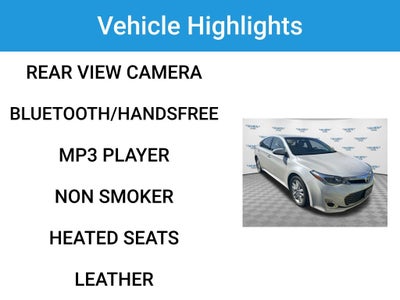 2015 Toyota Avalon XLE