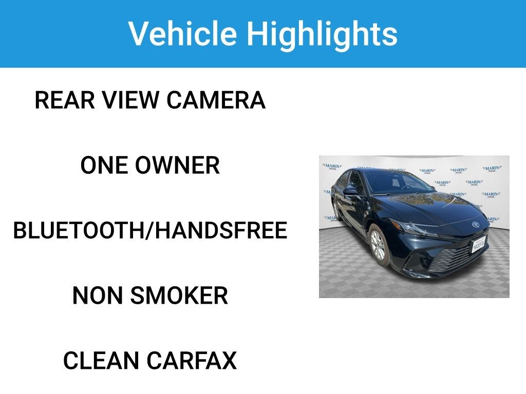 2025 Toyota Camry LE