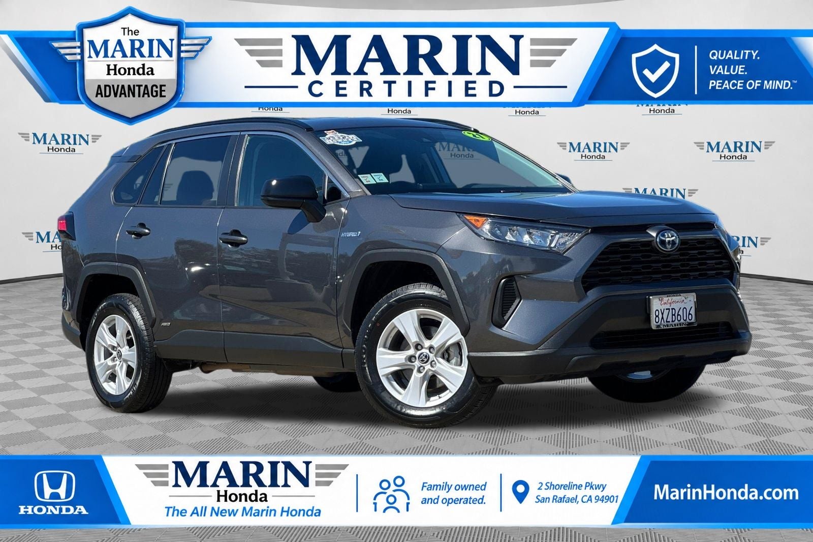 2021 Toyota RAV4 Hybrid LE