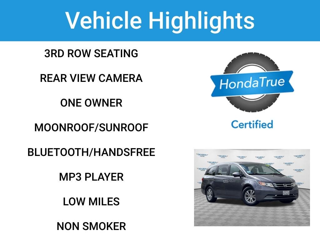 2015 Honda Odyssey EX-L
