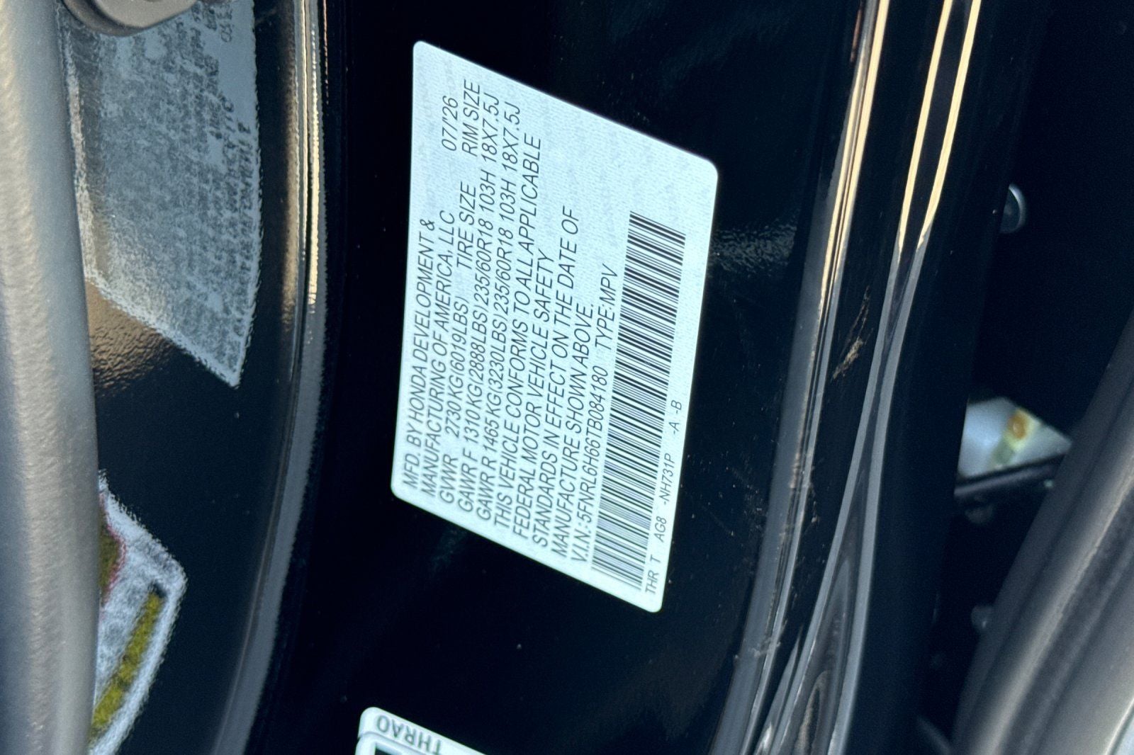 2026 Honda Odyssey EX-L