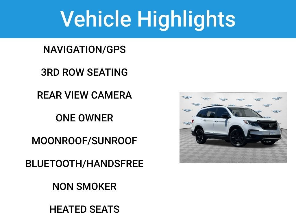 2022 Honda Pilot Special Edition