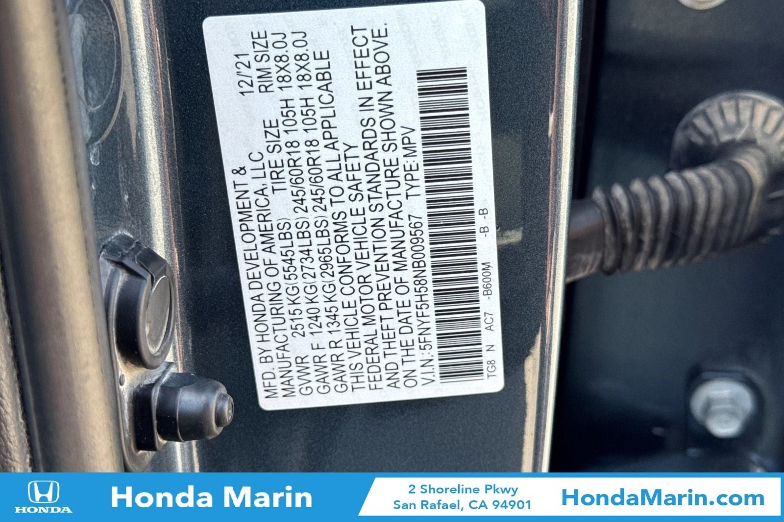2022 Honda Pilot EX-L