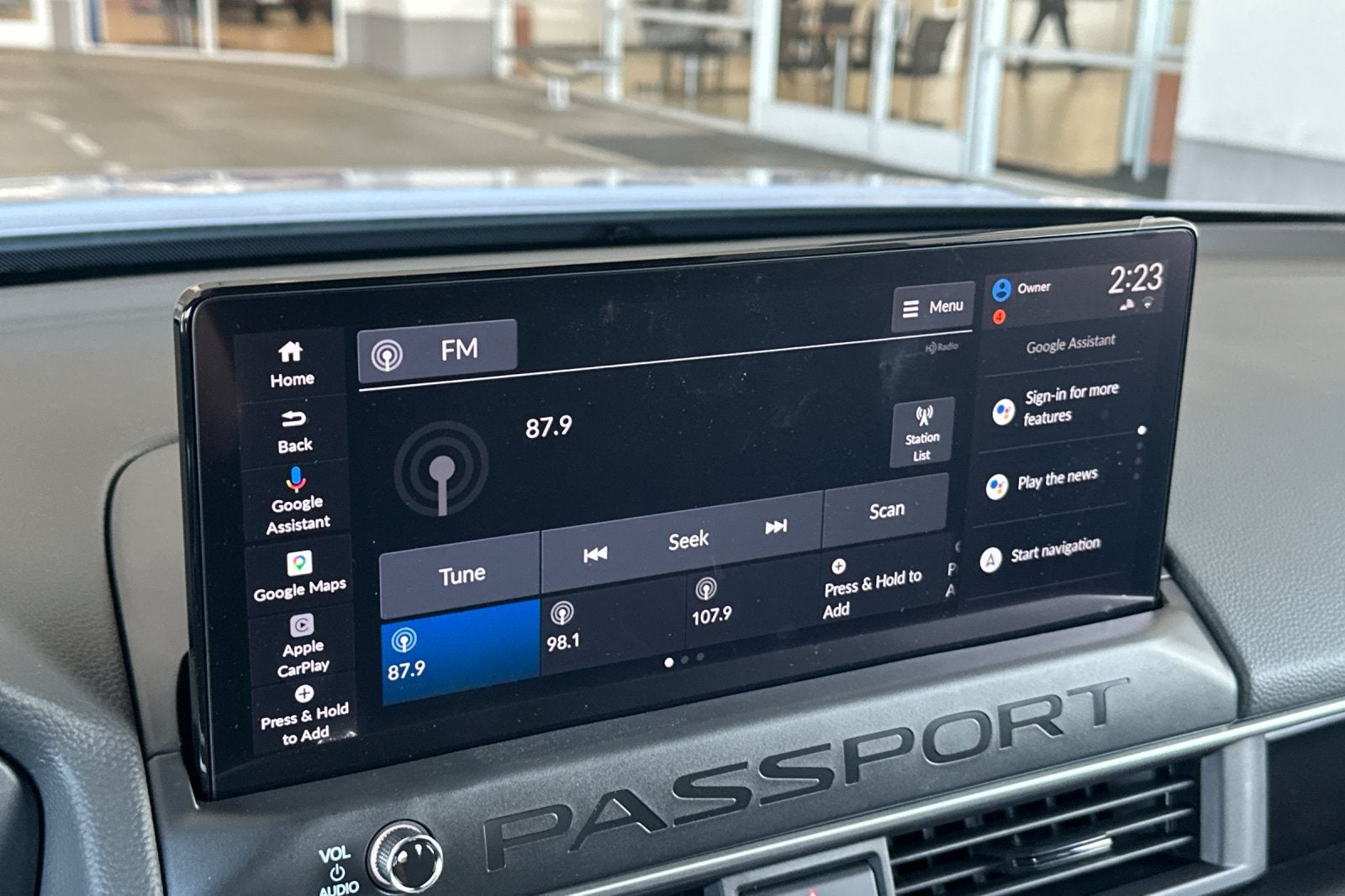 2026 Honda Passport RTL