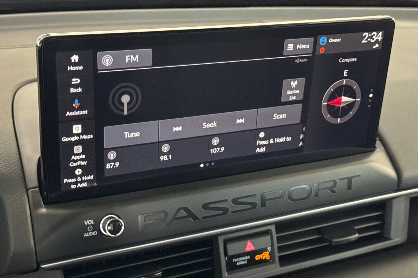 2026 Honda Passport RTL Towing
