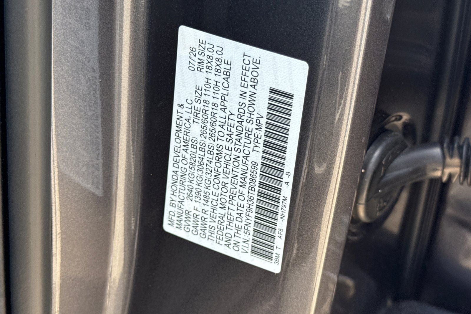 2026 Honda Passport RTL Towing