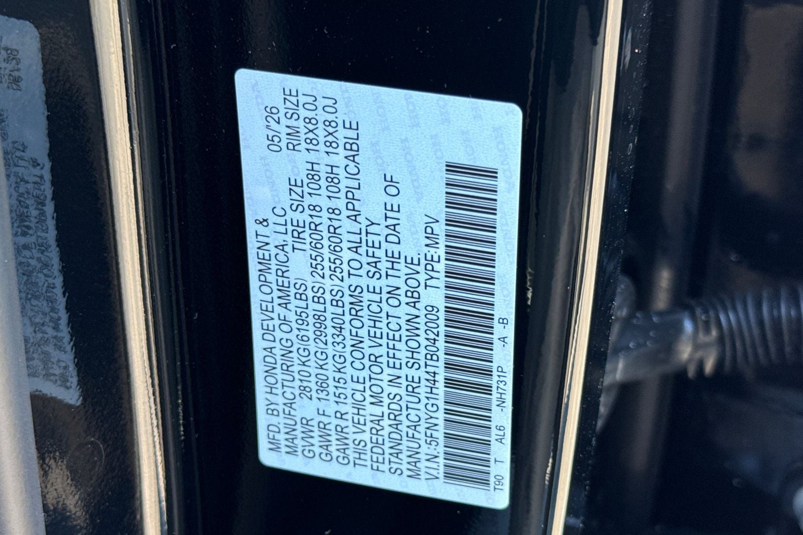 2026 Honda Pilot EX-L