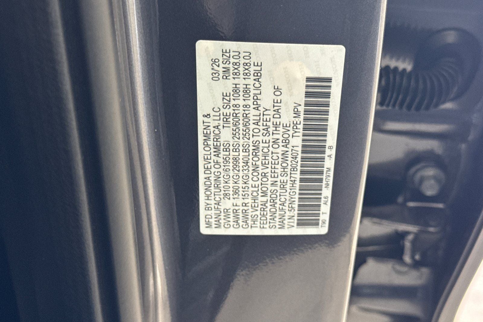 2026 Honda Pilot EX-L