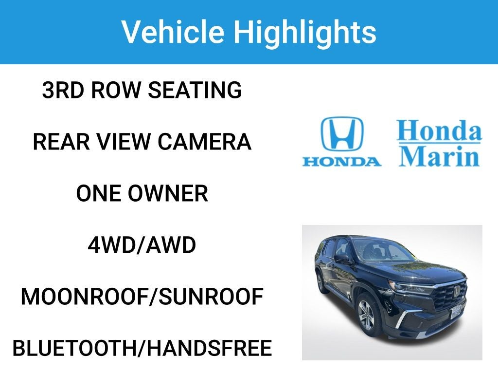 2024 Honda Pilot EX-L 8 Passenger