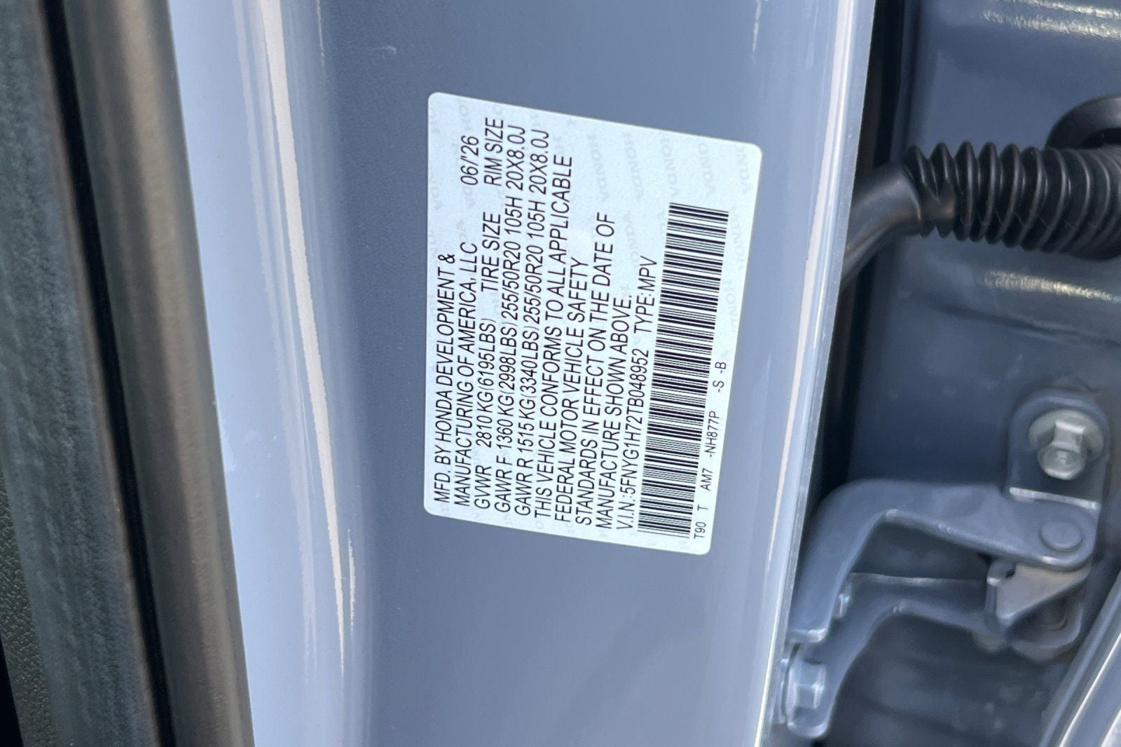 2026 Honda Pilot Touring