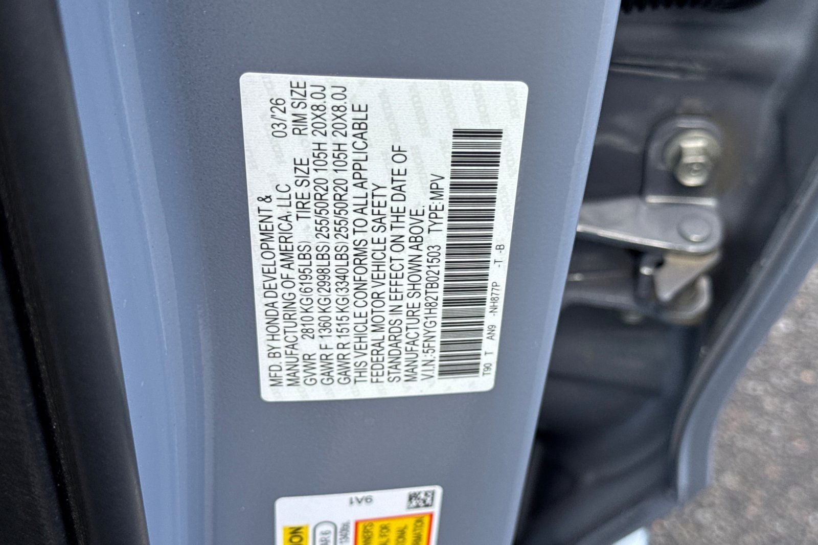 2026 Honda Pilot Elite