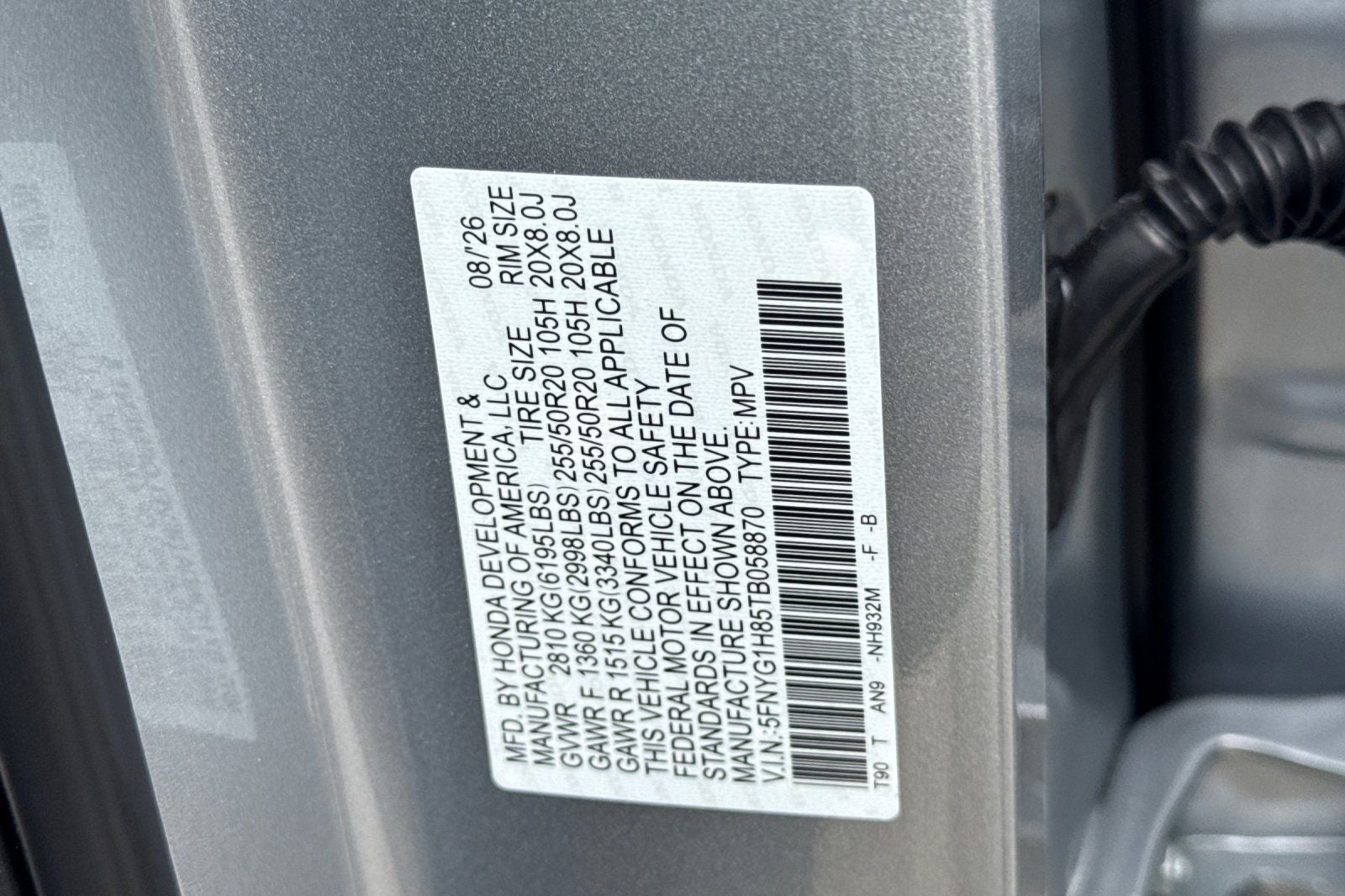 2026 Honda Pilot Elite