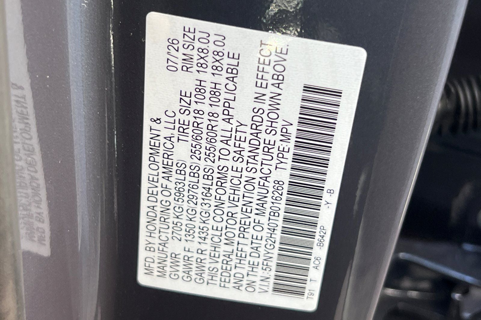 2026 Honda Pilot EX-L