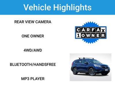2016 Honda CR-V SE