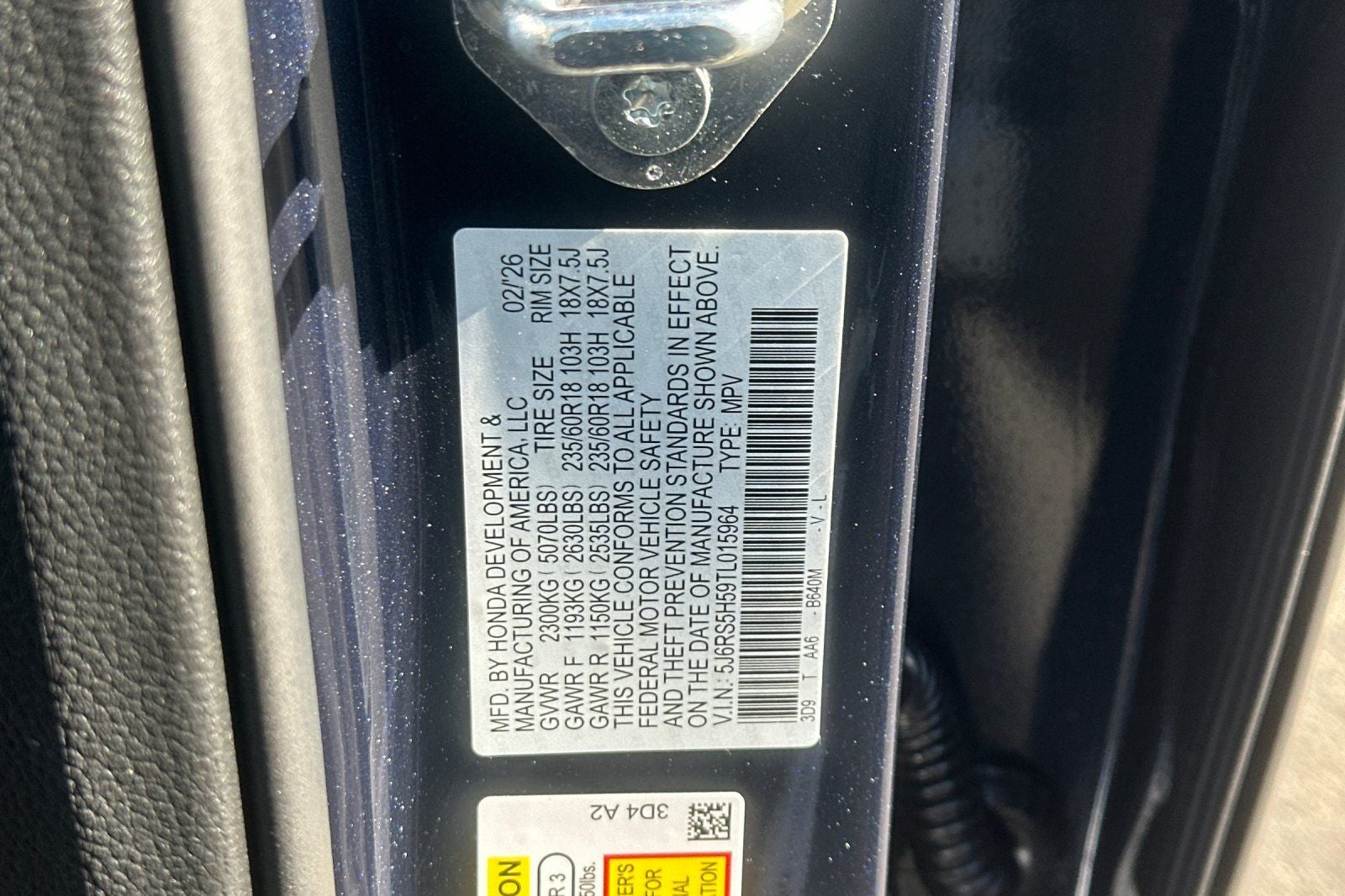 2026 Honda CR-V Hybrid Sport