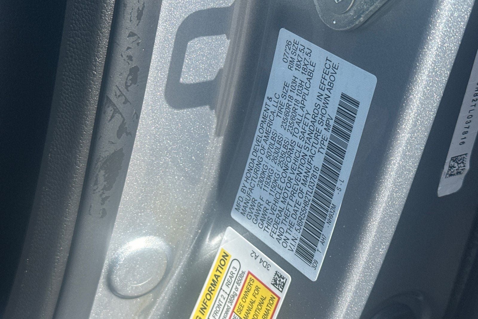 2026 Honda CR-V Hybrid Sport-L
