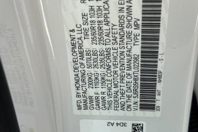 2026 Honda CR-V Hybrid Sport-L