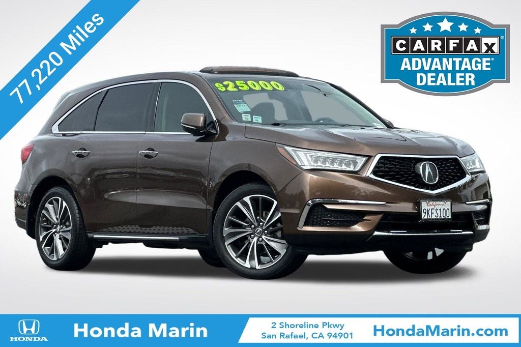 2019 Acura MDX 3.5L Technology Package SH-AWD
