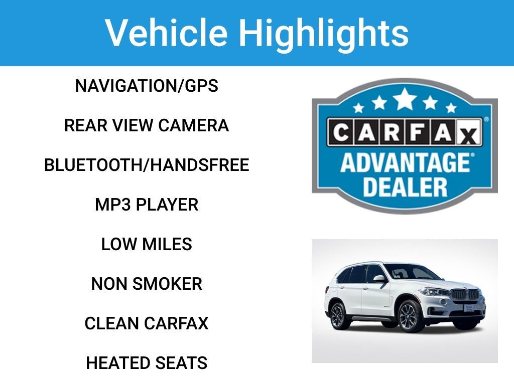 2018 BMW X5 sDrive35i